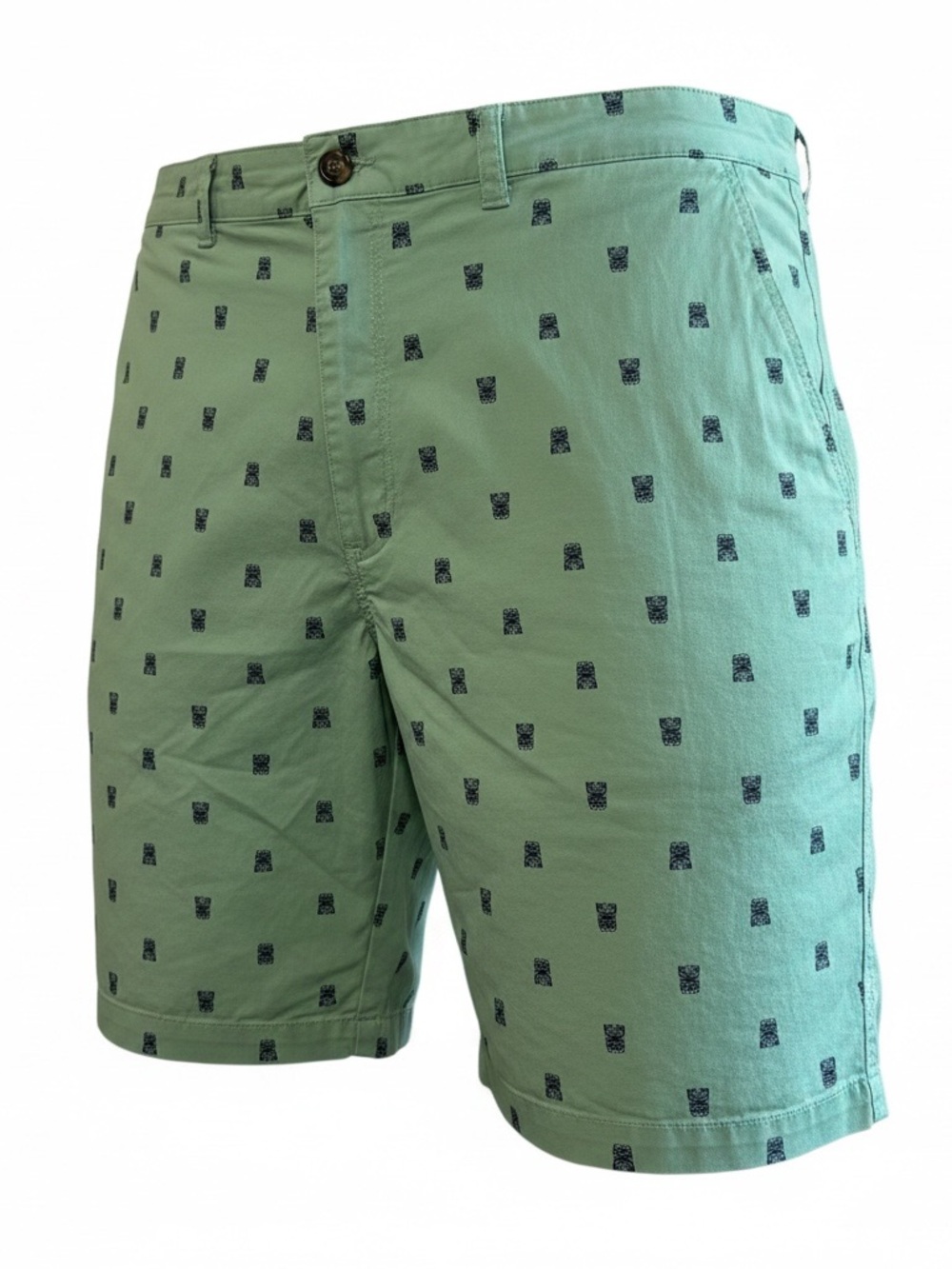 Super nice Tackle & Tides Men’s Green Tiki Outdoor Shorts 90s Y2K style fishing